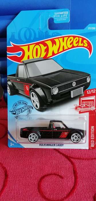 Hot wheels Volkswagen caddy red edition