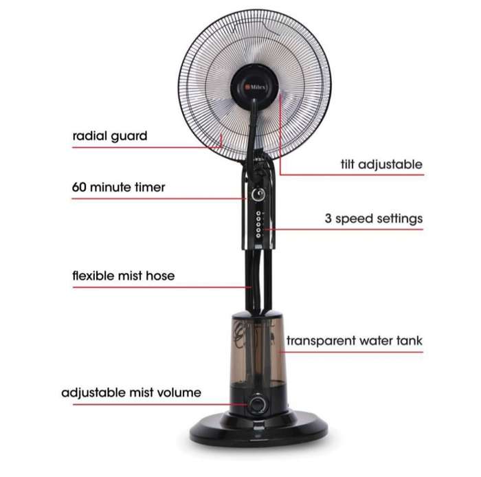 Mist Fan 18`