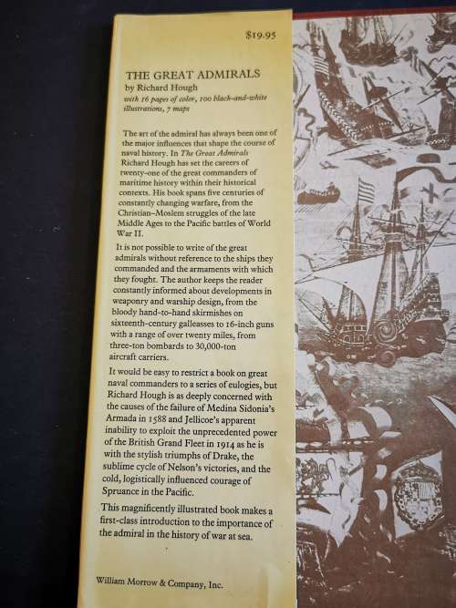 The Great Admirals by Richard Hough