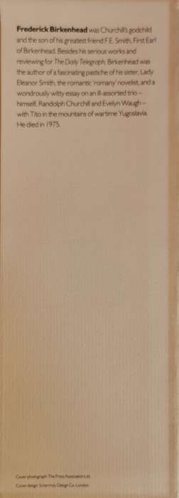 CHURCHILL 1874-1922 by godson Earl of Birkenhead (ed) Sir John Colville