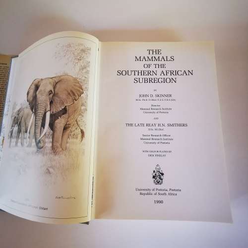 The Mammals of the Southern African Subregion : New Edition by J.D. Skinner & R.H.N. Smithers