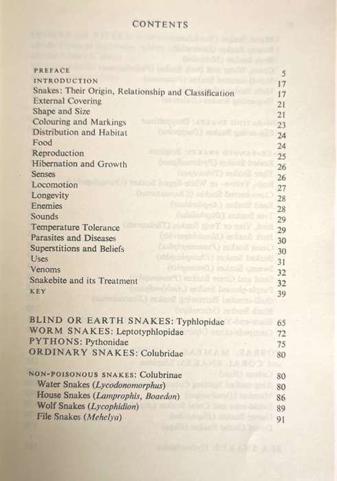 A Field Guide to the Snakes of Southern Africa by V.F.M. FitzSimons