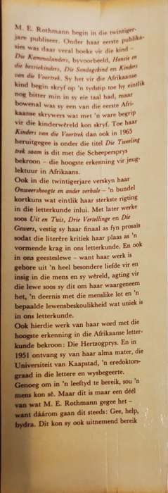 My Beskeie Deel: n Outobiografiese Vertelling by M.E.R.