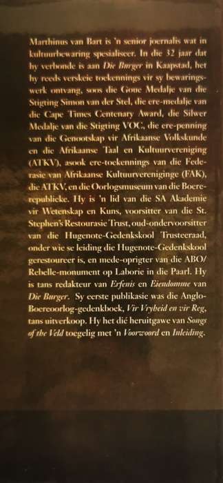 Songs of the Veld and other poems by Martinus van Bart