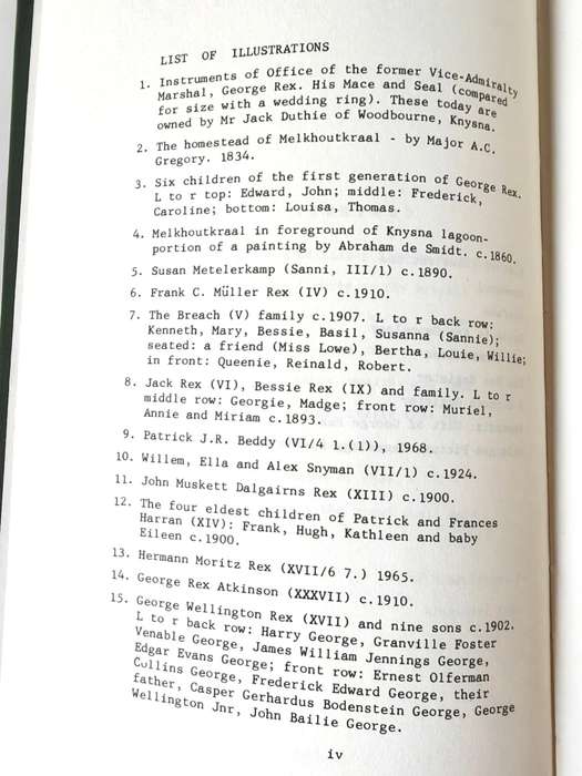 GENEALOGY OF THE REX FAMILY - Arthur J. Rex Beddy