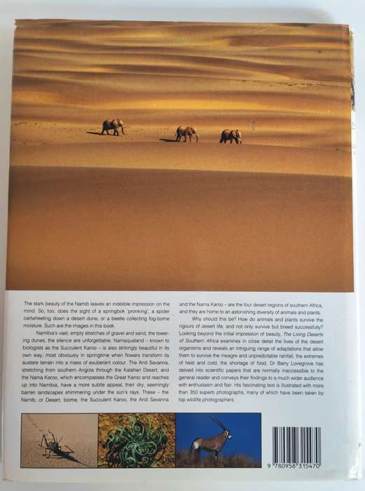The Living Deserts of Southern Africa by Barry Lovegrove