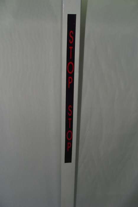 Custom Made Heavy Duty Foot Operated Self Standing Sanitizer Stand - STICKERS INCLUDED
