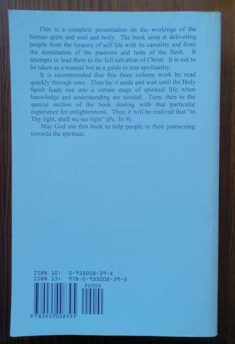 The Spiritual Man by Watchman Nee
