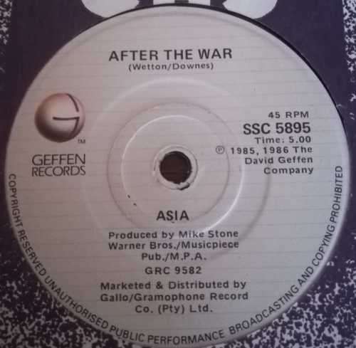 ASIA - GO 45RPM RECORD