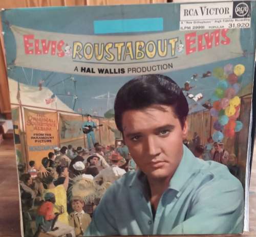 Elvis - Roustabout 33.1/3 RPM record.