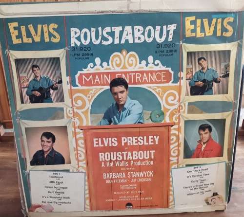 Elvis - Roustabout 33.1/3 RPM record.