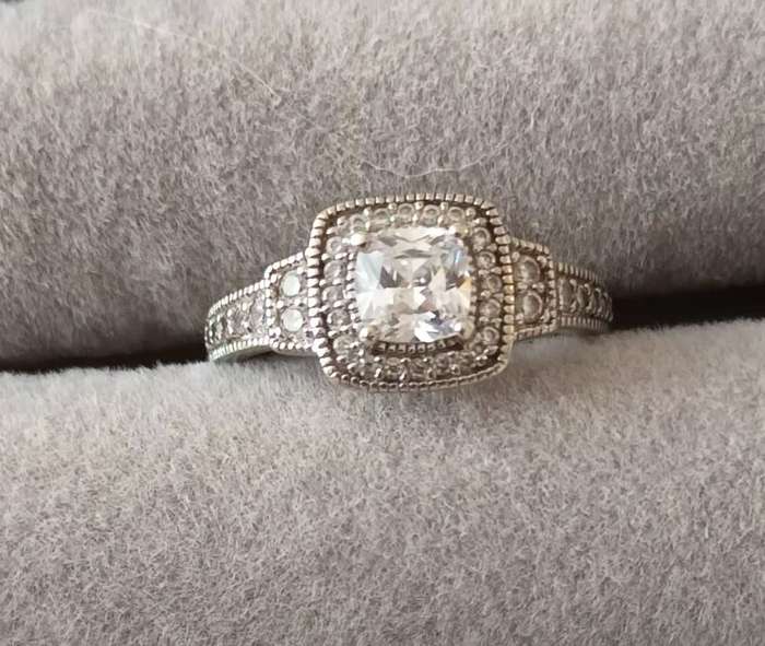 Sterling Silver CHETE Ring. 2.87g. Size K.