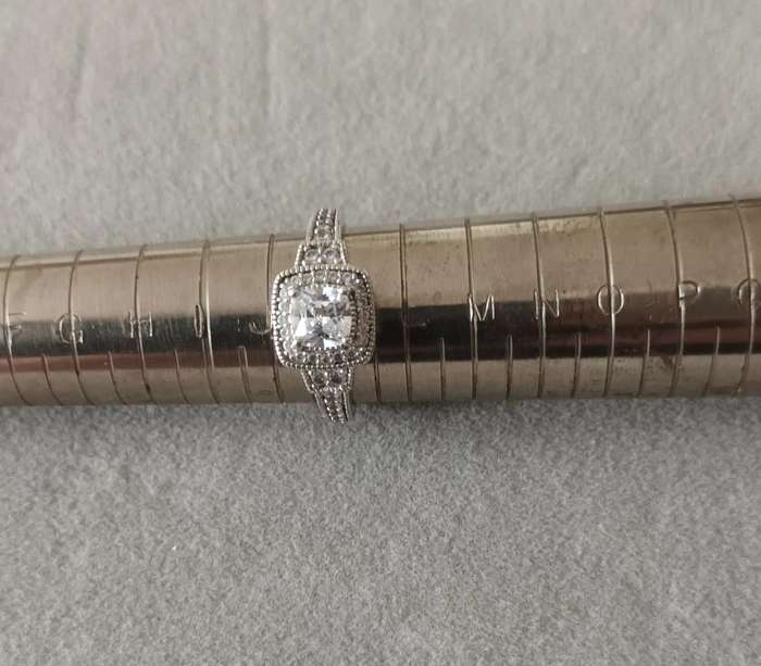 Sterling Silver CHETE Ring. 2.87g. Size K.