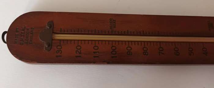 Vintage Thermostat. Made by G.H. Zeal London England.