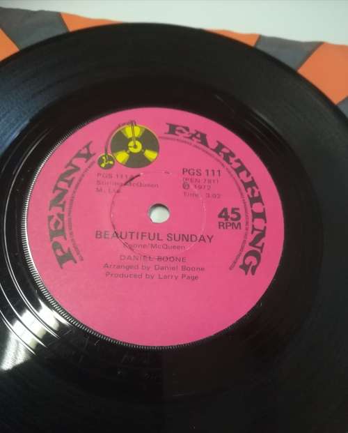 Daniel Boone 45rpm record