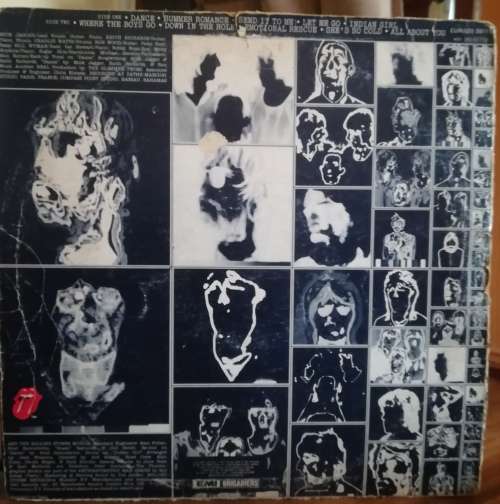 THE ROLLING STONES - EMOTIONAL RESCUE LP VINYL RECORD