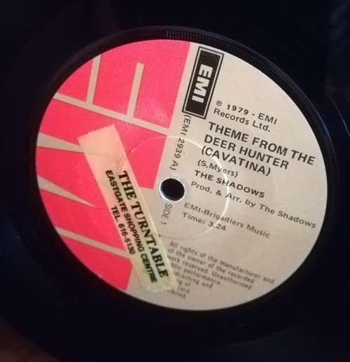 THE SHADOWS 45RPM RECORD