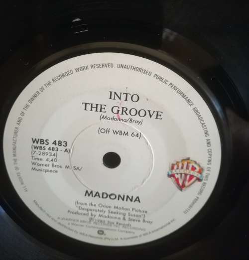 MADONNA 45RPM RECORD