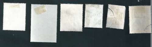 YUGOSLAVIA LOOSE STAMPS X6