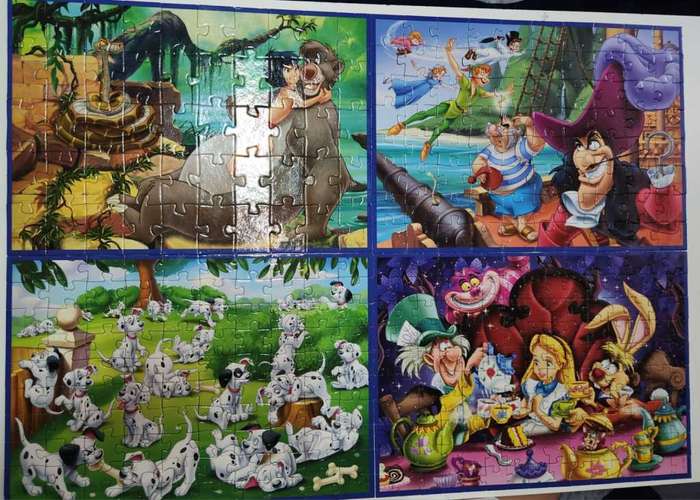 Puzzle Disney Multi 4 Puzzle