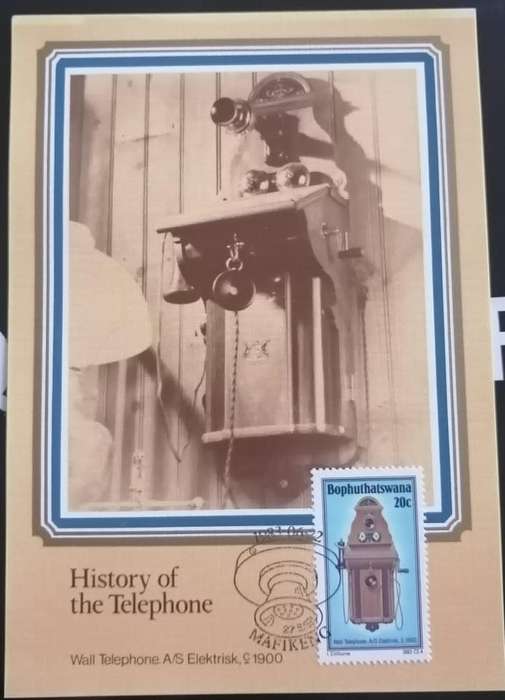 Maxi Cards / Post Cards Bophuthatswana 1983