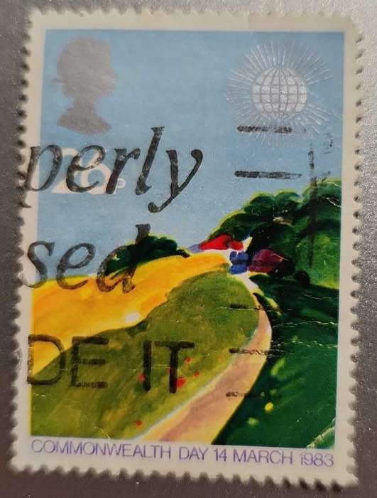 Stamp GB 1983 Commonwealth Day
