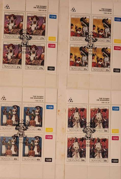 Stamps Transkei 1990 Diviners