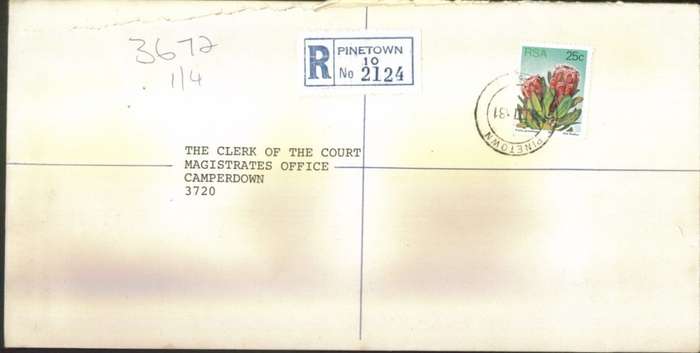 Postal History RSA