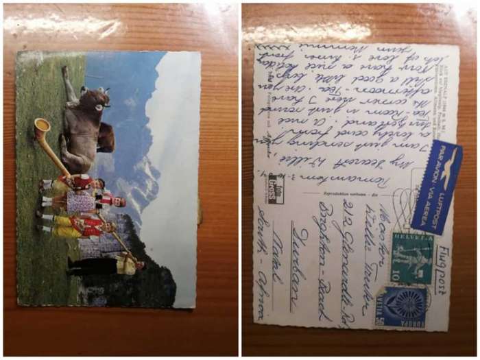 Post Card used
