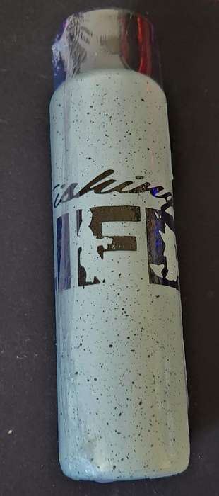 Personalized Glass Water Bottle - `Fishing life`