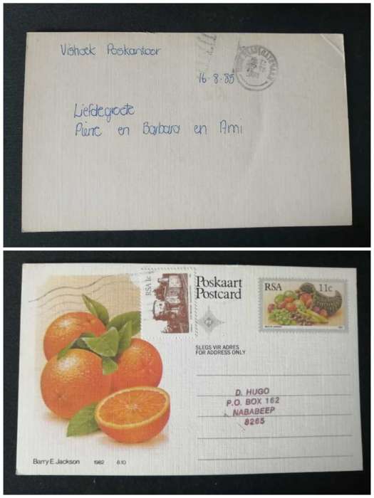 Post Card Pre-Paid Post Card