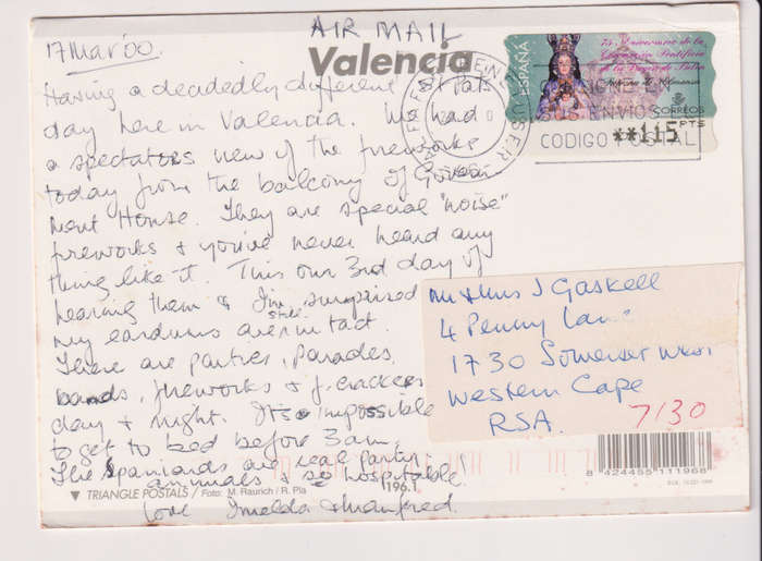 Post Card / Maxi Card used
