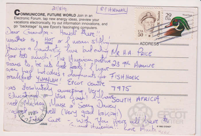 Post Card / Maxi Card used