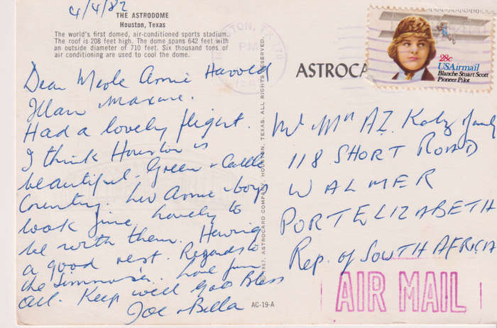 Post Card / Maxi Card used