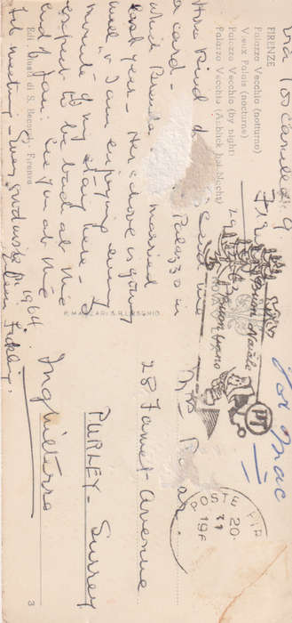 Post Card / Maxi Card used