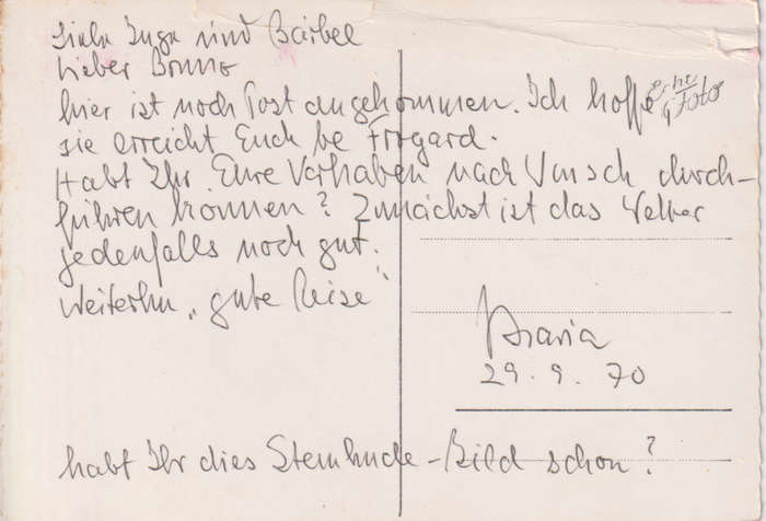 Post Cards / Maxi Card used