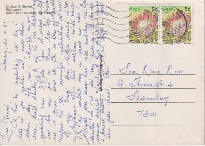 Post Card / Maxi Card used