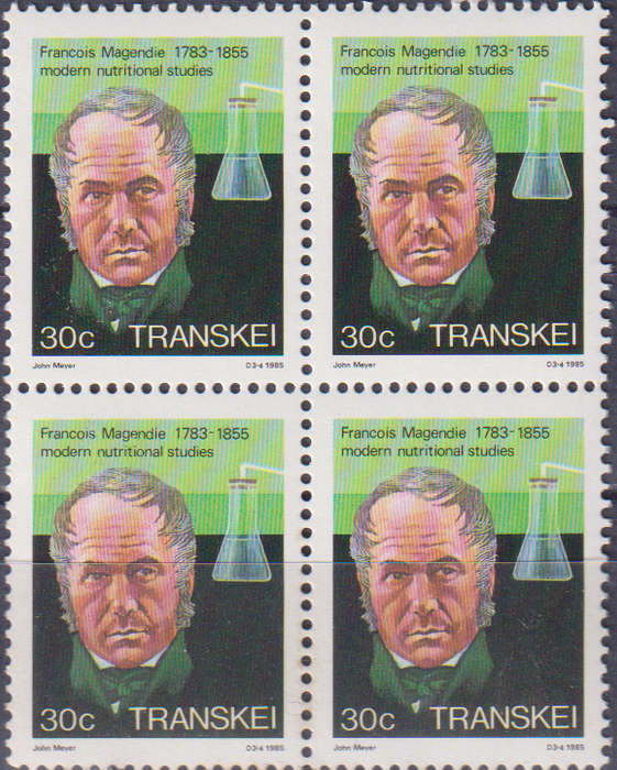 Stamp Transkei 1985 Famous People of Medicine