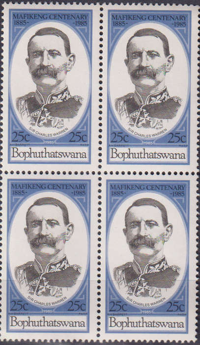 Stamp Bophuthatswana 1985 The 100th Anniversary of Mafeking