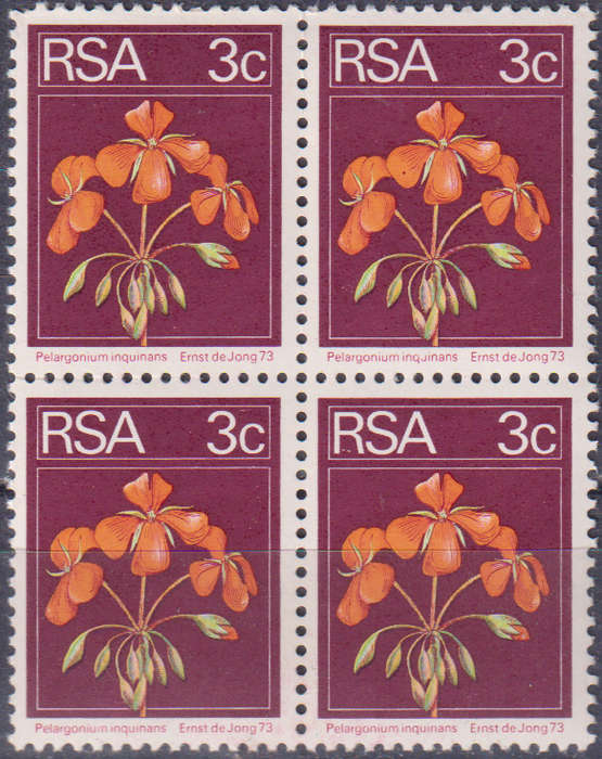 Stamp RSA 1974 Flora and Fauna