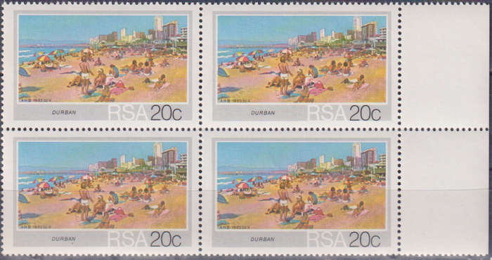 Stamp RSA 1983 Tourism Beaches