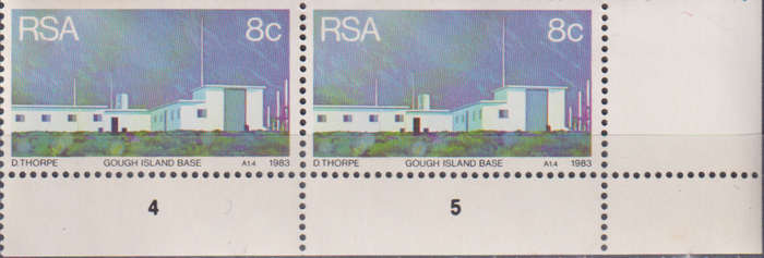 Stamp RSA 1983 Weather Stations