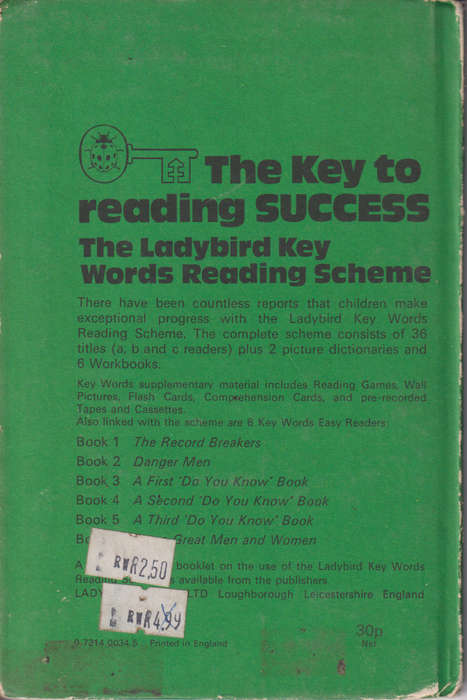 Book Hard Cover 51 Page Learning is Fun