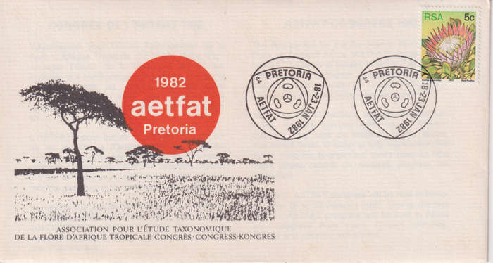 FDC RSA 1977 Flora - Protea Plants