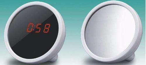Beauty Mirror With Clock
