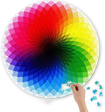 ROUND COLOUR SPECTRUM 500 PC PUZZLE