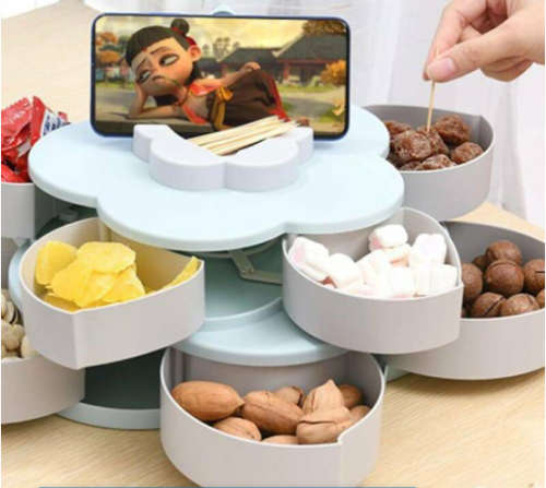 DOUBLE LAYER PETAL CANDY BOX