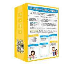 Do You Really Know Your Family? Card Game