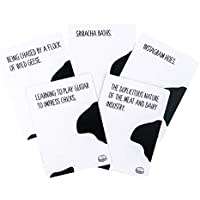 Cows Grilling Hamburgers Card Game
