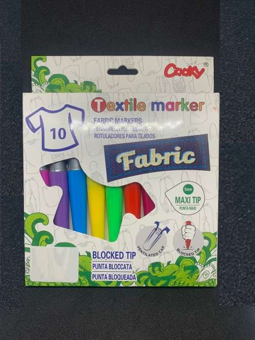 TEXTILE FABRIC 10 MARKERS